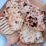 Naan Brot vom Grill