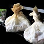 Sizilianische Caponata als Gemüsepäckchen vom Grill